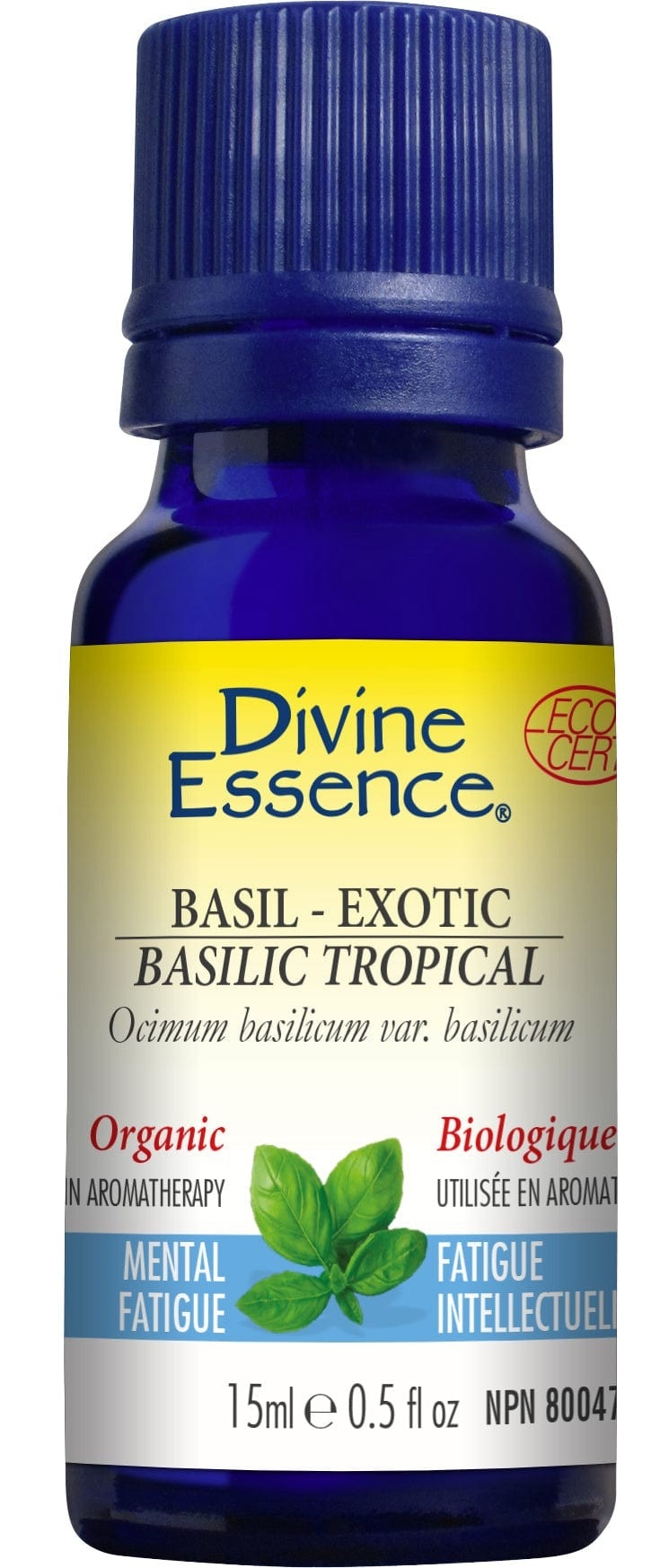 Huile essentielle bio - Basilic tropical 15ml