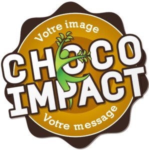 Logo en chocolat
